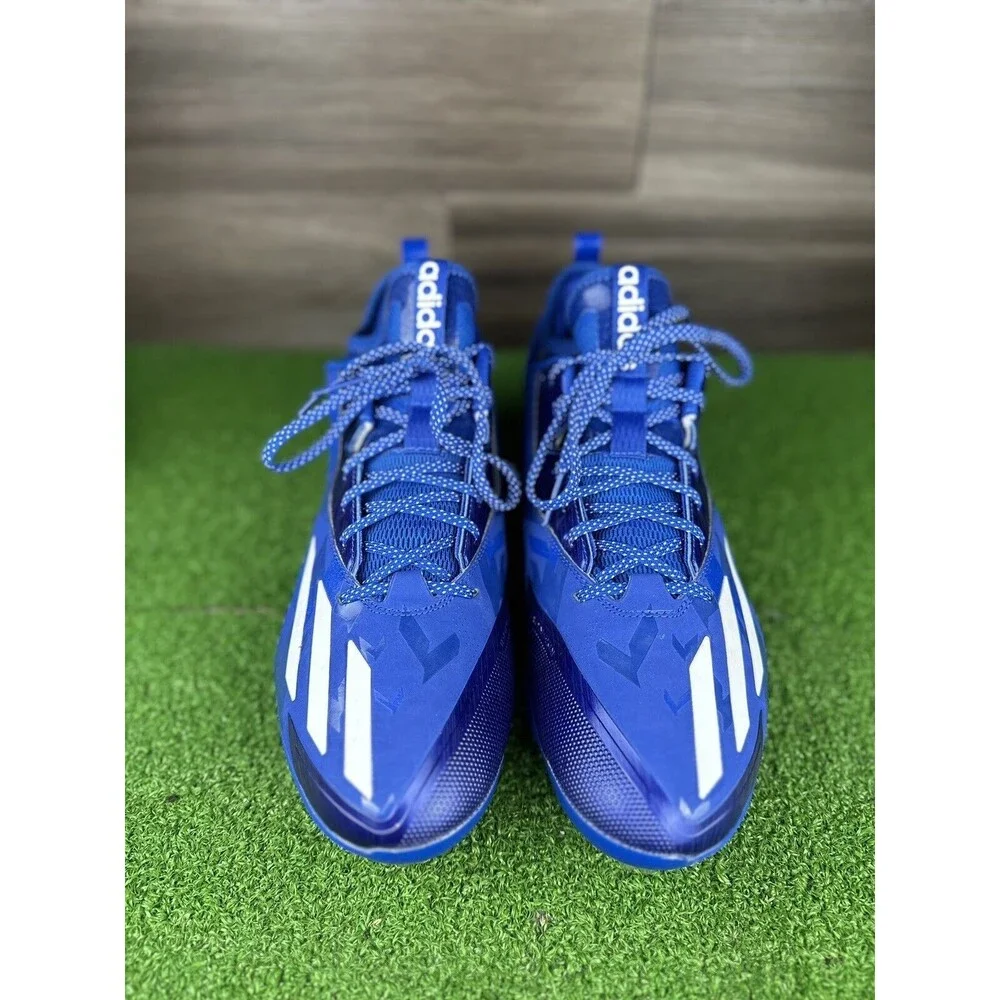 NEW Adidas Energy Boost Icon 2 Baseball Cleats Blue White B72825 Men’s 12.5